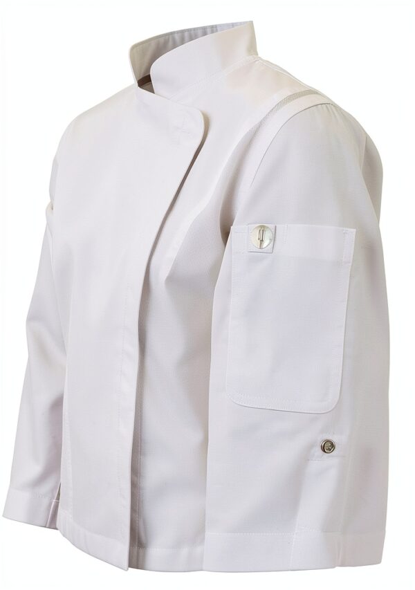 Chef Works Hartford Manteau de Chef Veste de chef Femme Blanc-4