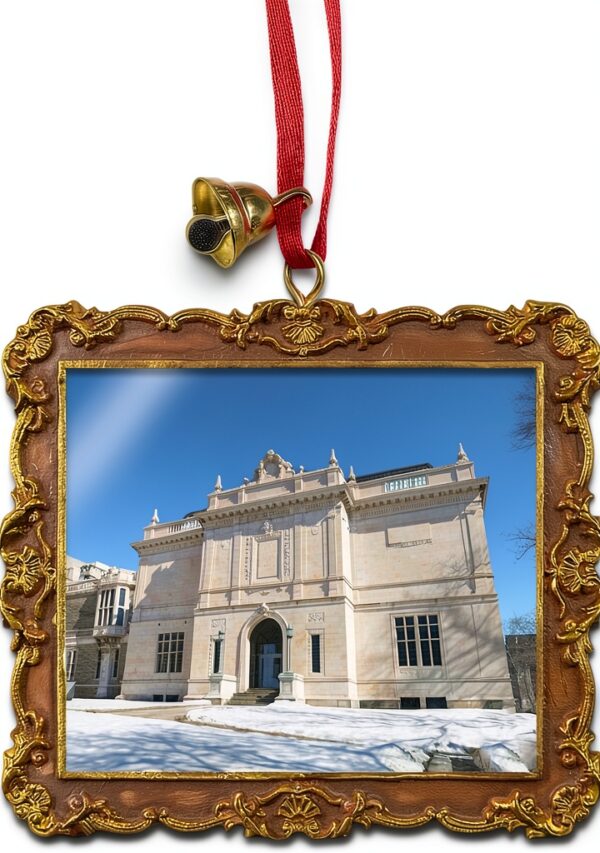 Hartford Amérique Décoration Noël – Pendentif Souvenir 6,9x5,7 cm-0