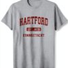 Hartford Connecticut CT Vintage Athletic Sports T-Shirt-0