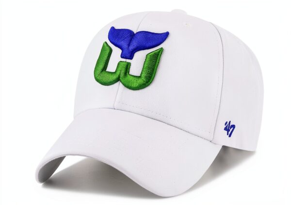 '47 Brand Relaxed Fit Cap - NHL Hartford Whalers Blanc-0